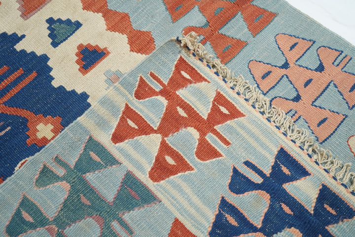 Vintage Kilim Rug 3'8'' x 5'8''