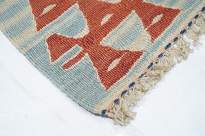 Vintage Kilim Rug 3'8'' x 5'8''