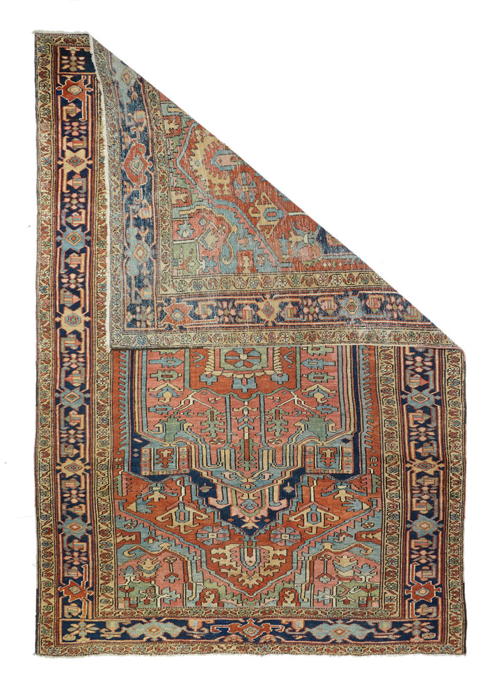 Antique Heriz Rug 6'6'' x 10'11''