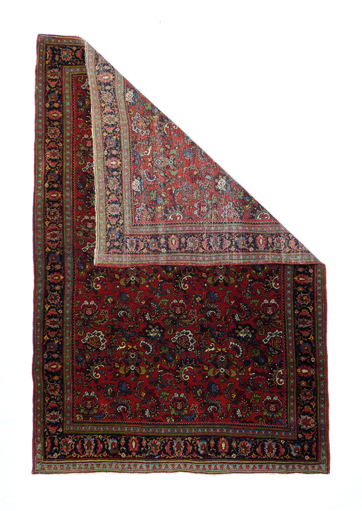 Antique Halvai Bijar Rug 4'7'' x 7'0''