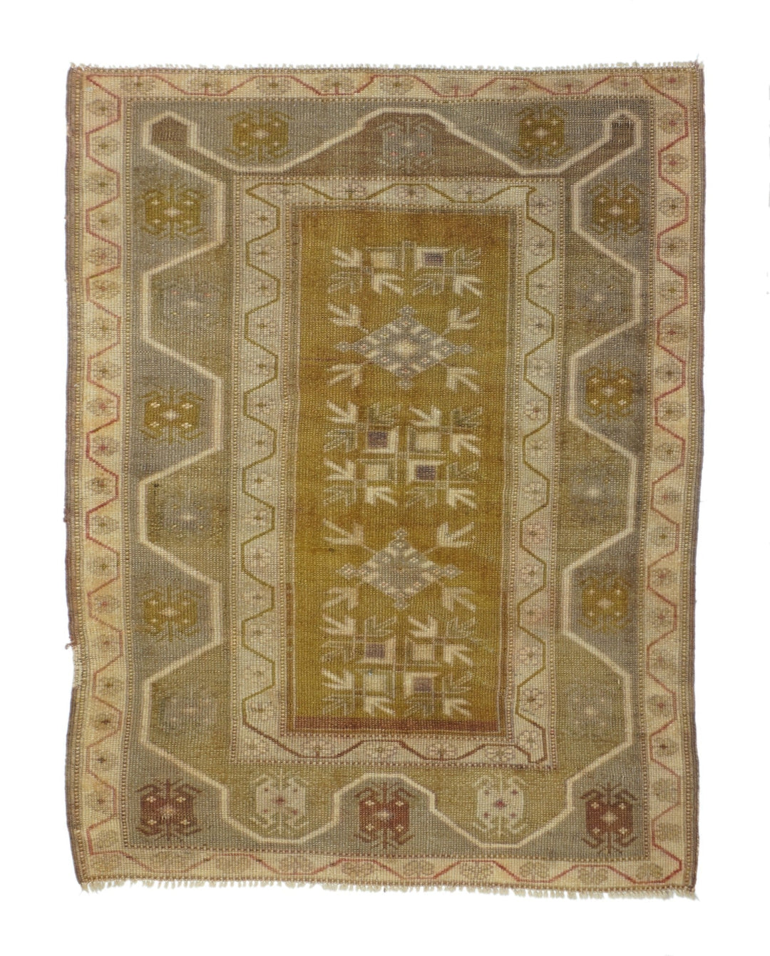 Oushak Rug 3' x 3'11''