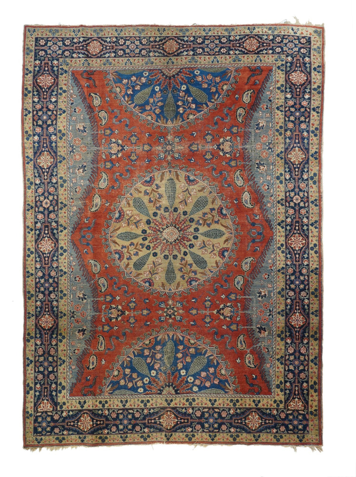 Antique Tabriz Rug 7'4'' x 10'6''