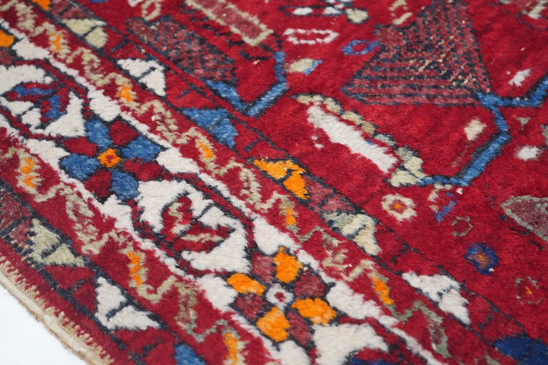 Antique Afshar Rug 5'0" x 6'5''