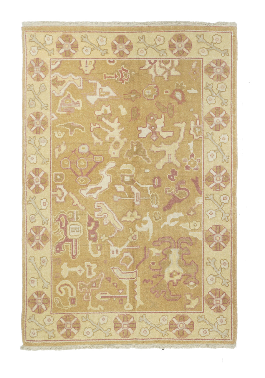 Oushak Rug 4'1'' x 6'1''