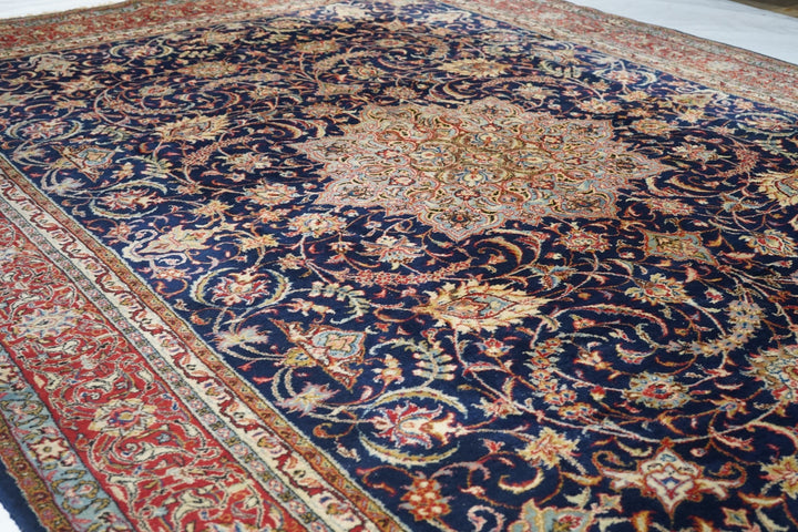 Vintage Sarouk Rug 8'3'' x 12'3''