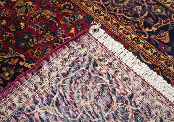 Vintage Persian Kashan Rug 4'4'' x 6'7''