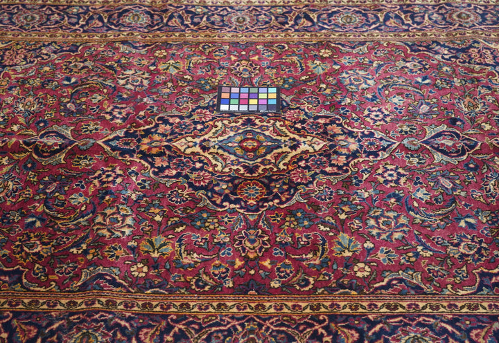 Vintage Persian Kashan Rug 4'4'' x 6'7''