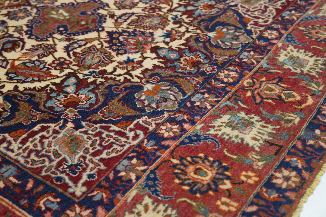 Antique Isfahan Rug 4'9'' x 7'5''