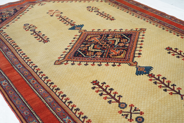 Antique Malayer Rug 4'3'' x 6'7''