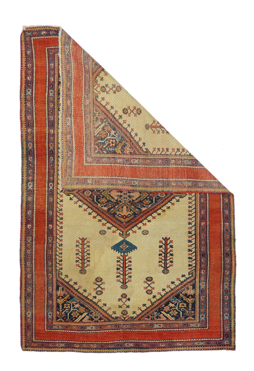 Antique Malayer Rug 4'2'' x 6'8''