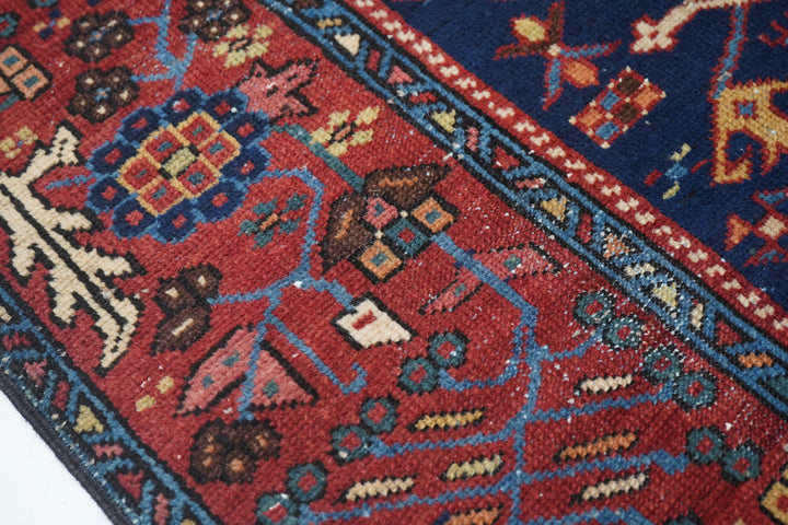 Antique Karajeh Rug 4'10'' x 6'3''