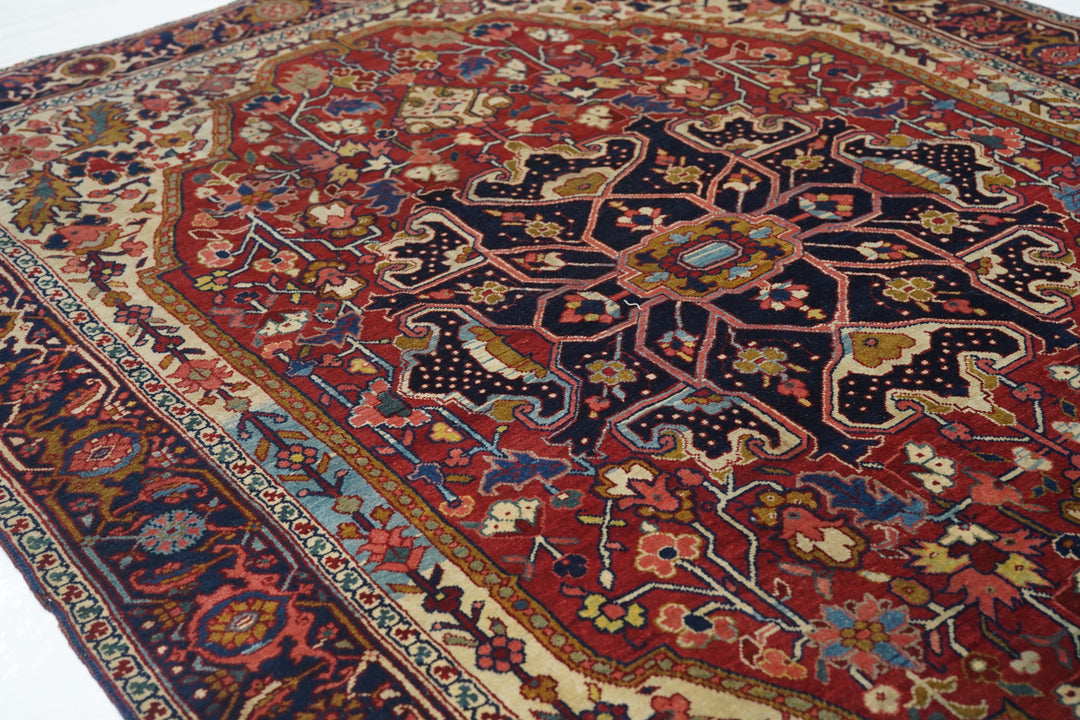 Antique Serapi Rug 4'11'' x 6'7''