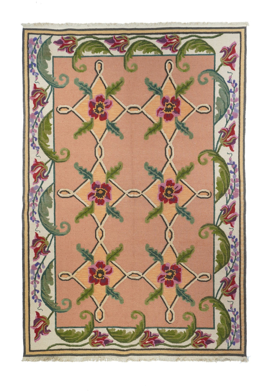 Turkish Sumak Rug 6' x 9'