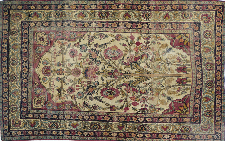 Antique Kerman Rug 4'6'' x 7'0''