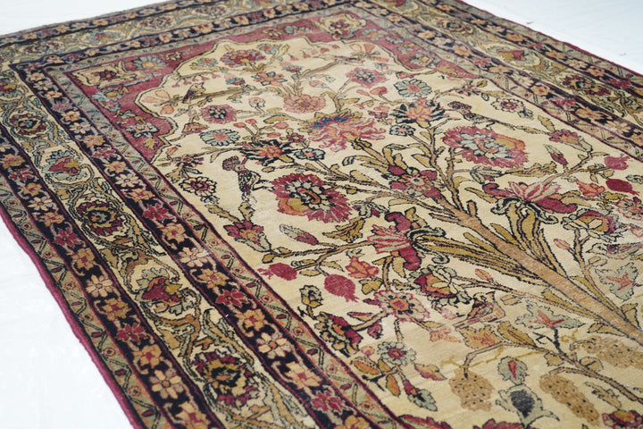 Antique Kerman Rug 4'6'' x 7'0''