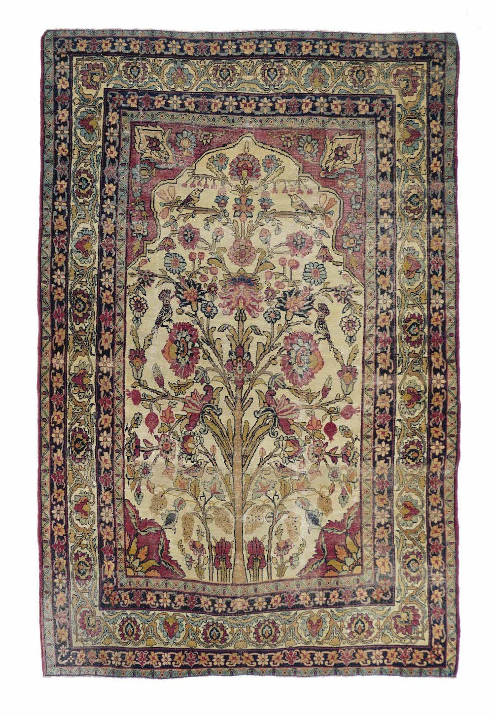 Antique Kerman Rug 4'6'' x 7'0''