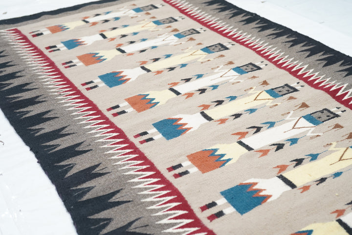 Vintage Navaho Rug 3'2'' x 5'8''