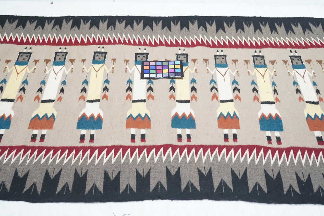 Vintage Navaho Rug 3'2'' x 5'8''