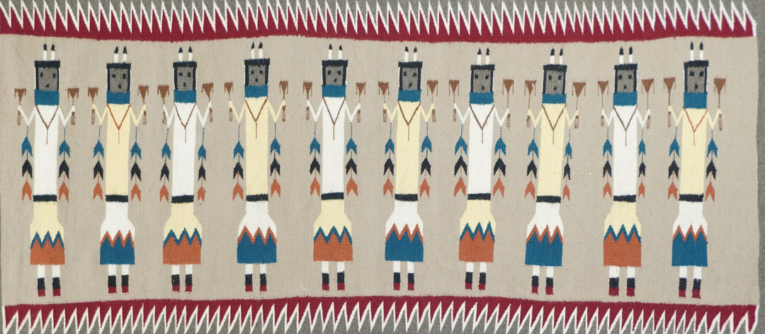 Vintage Navaho Rug 3'2'' x 5'8''