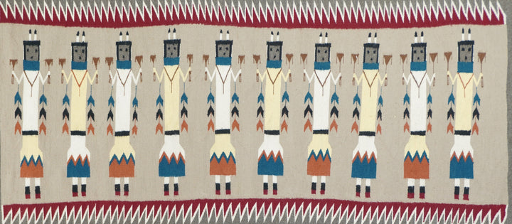 Vintage Navaho Rug 3'2'' x 5'8''