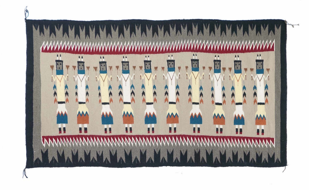 Vintage Navaho Rug 3'2'' x 5'8''