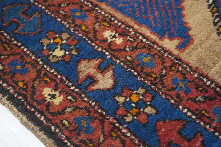 Antique Bakshayesh Rug 3'9'' x 4'9''