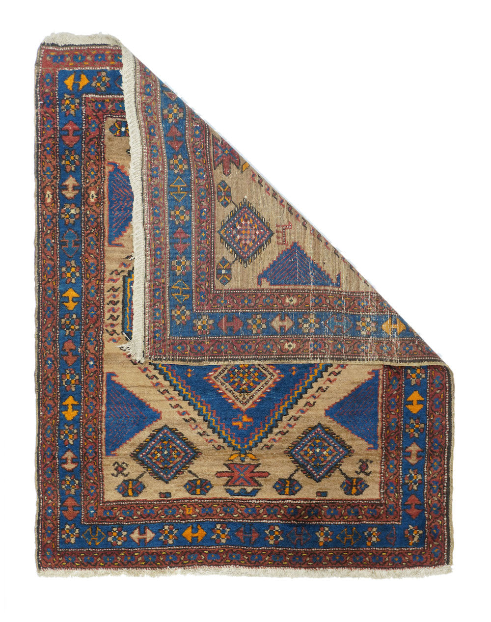 Antique Bakshayesh Rug 3'9'' x 4'9''