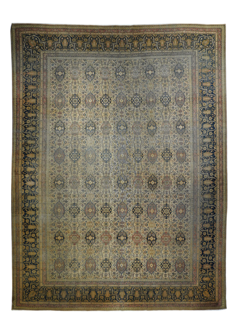 Antique Kashan Rug 10'3'' x 13'6''