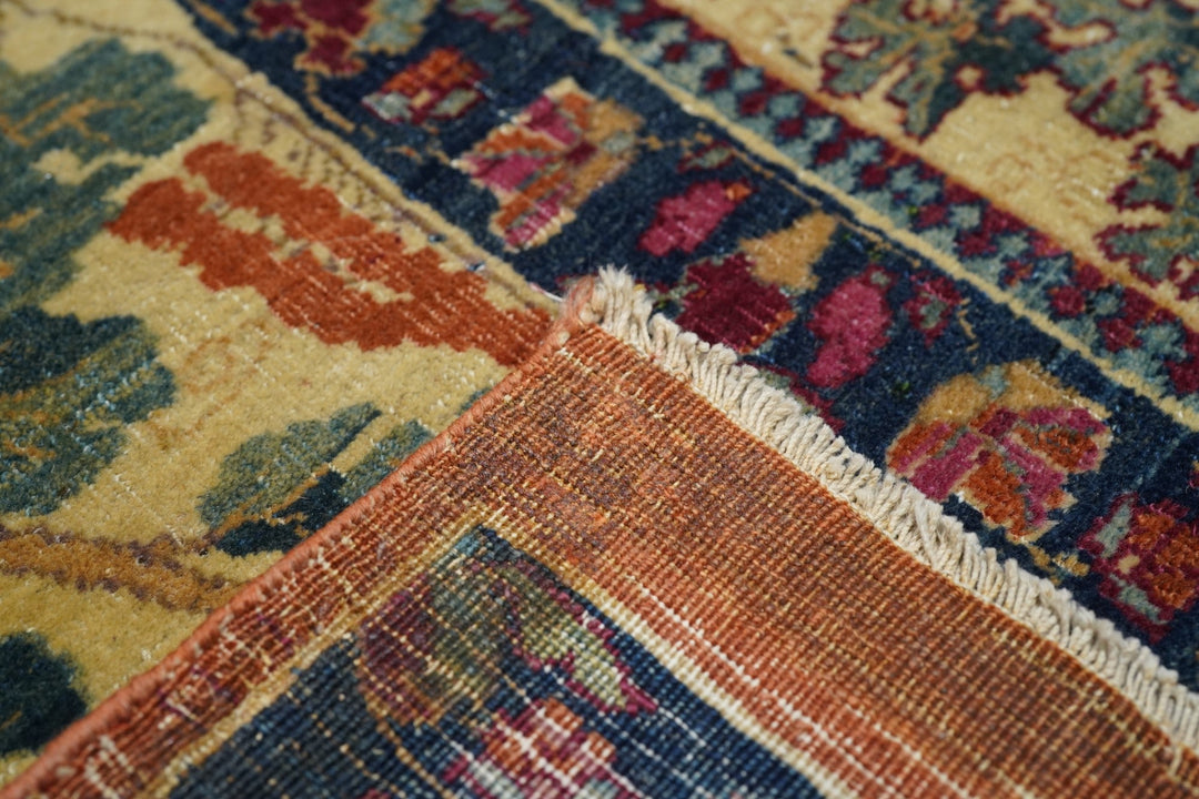 Antique Kerman Rug 4'0" x 5'9''