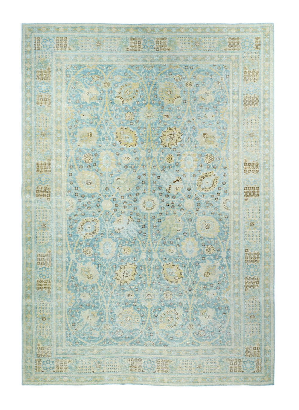 Vintage Tabriz Rug 6'8'' x 9'7''