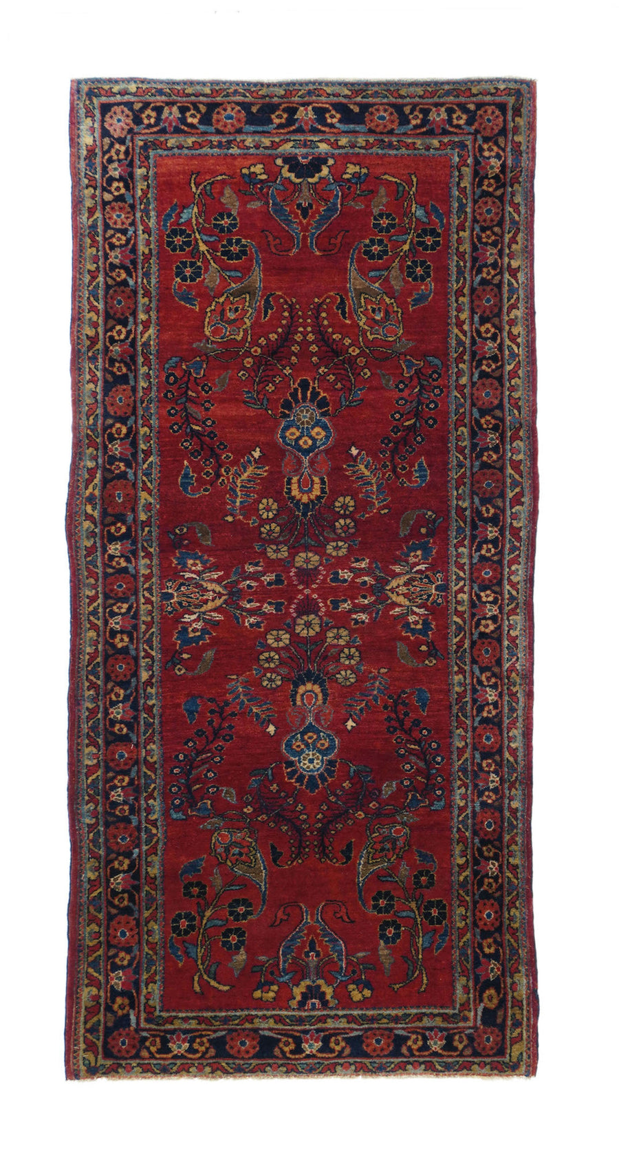 Antique Sarouk Rug 2'10'' x 6'4''