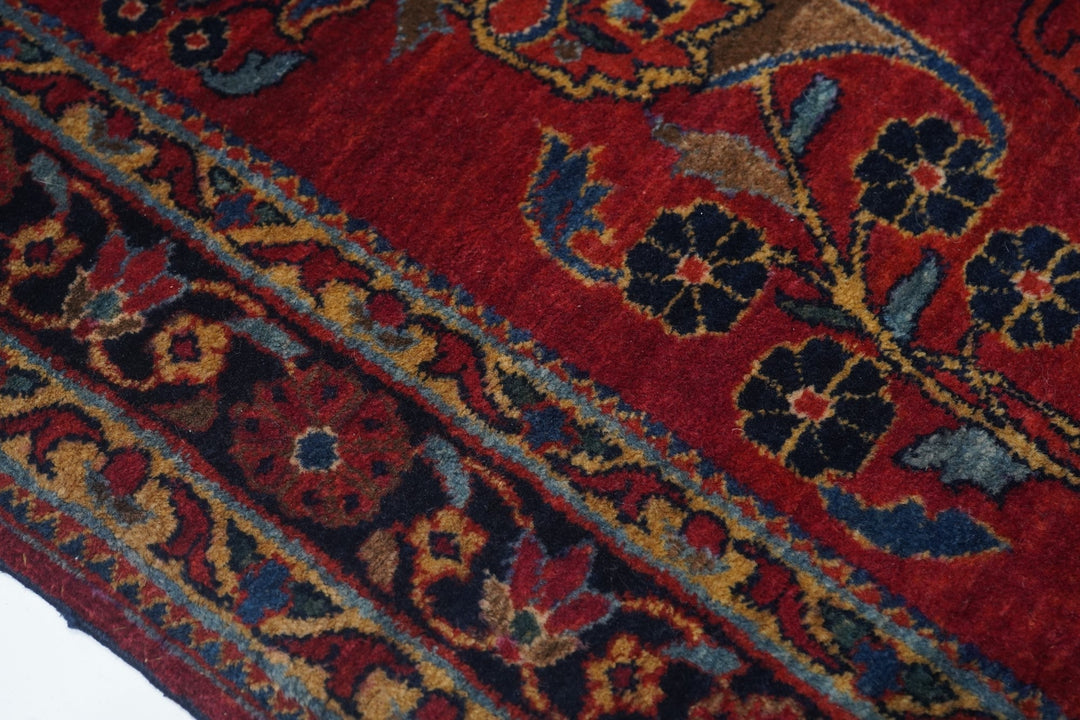 Antique Sarouk Rug 2'10'' x 6'4''