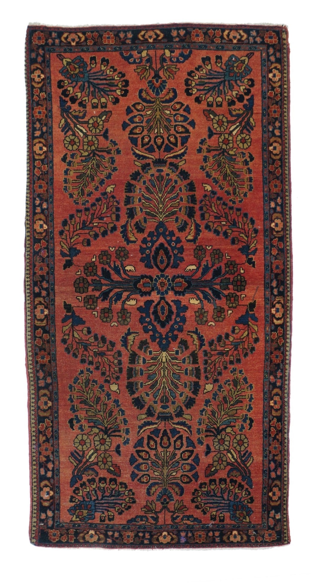 Antique Sarouk Rug 2'6'' x 5'