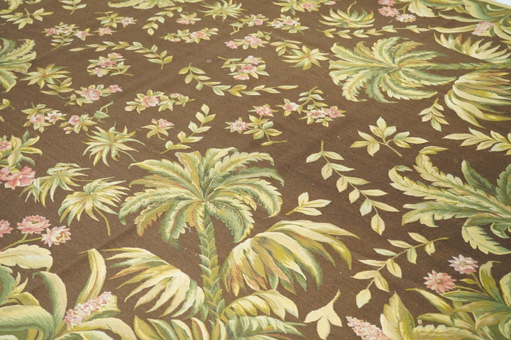 French Aubusson Design Rug 9' x 12'