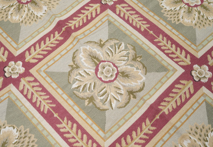 French Aubusson Design Rug 9' x 12'