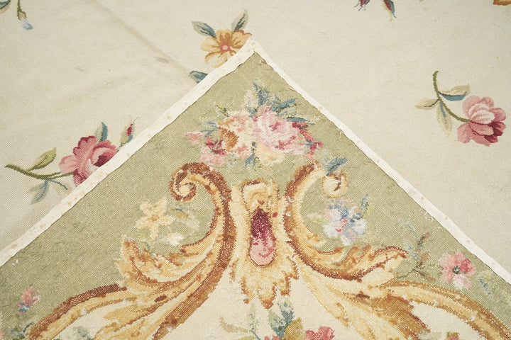 French Aubusson Design Rug 9'6'' x 13'8''