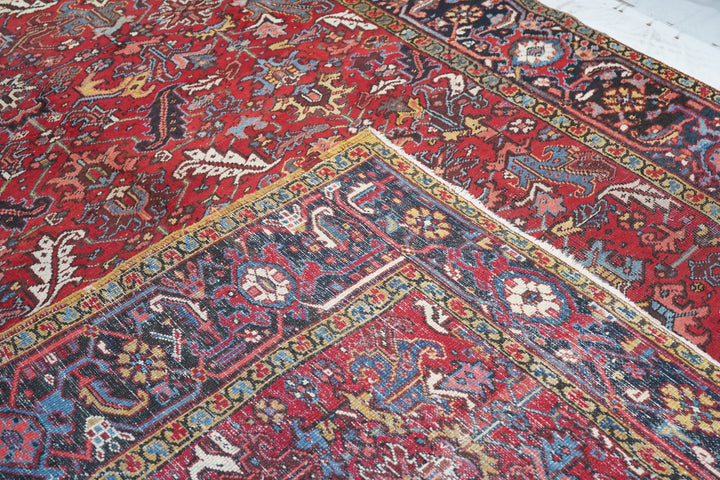 Vintage Heriz Rug 8'0'' x 10'3''