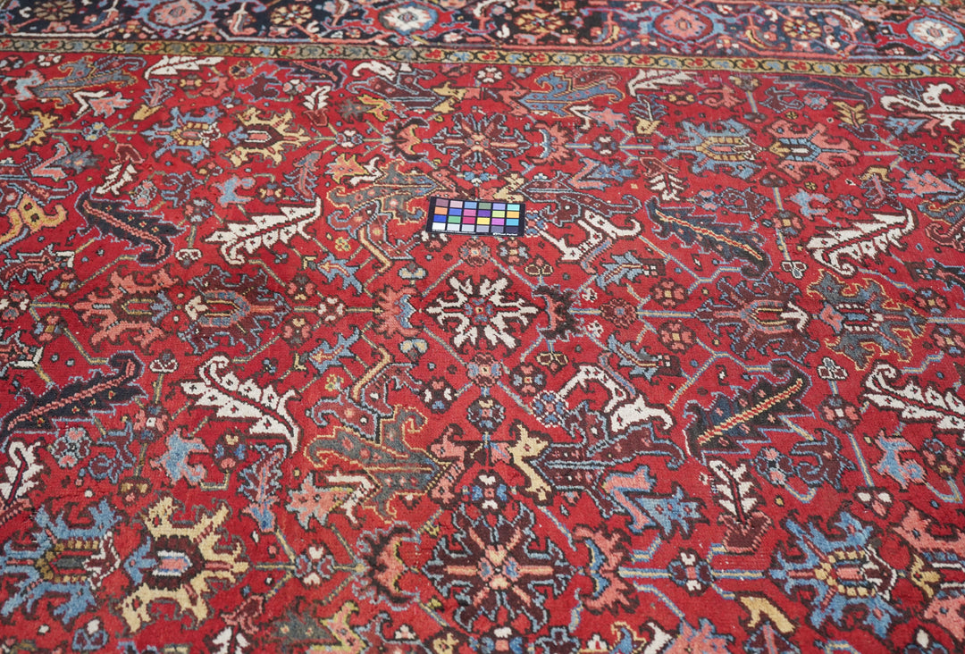 Vintage Heriz Rug 8'0'' x 10'3''