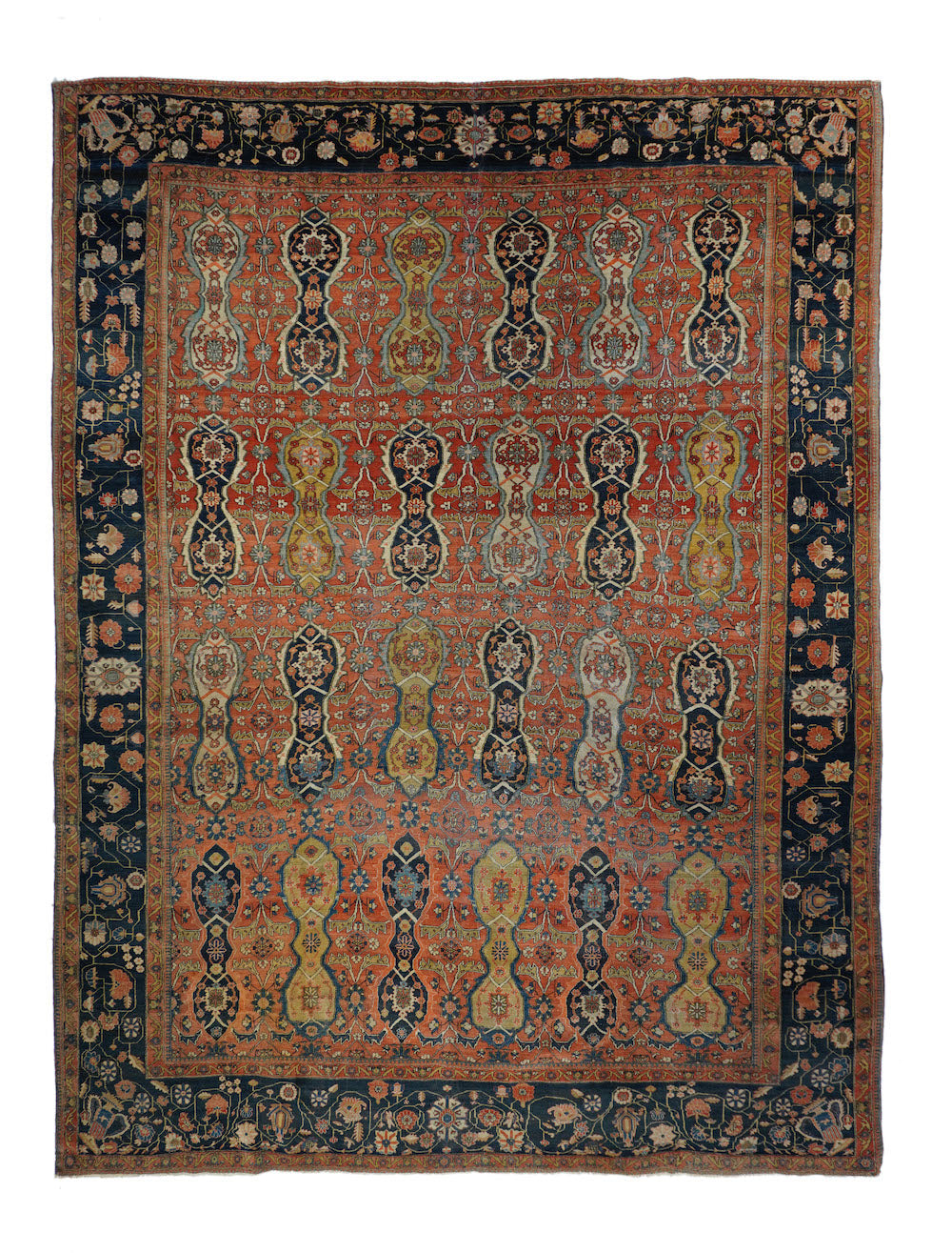 Antique Mohtasham Rug 9'3'' x 12'11''