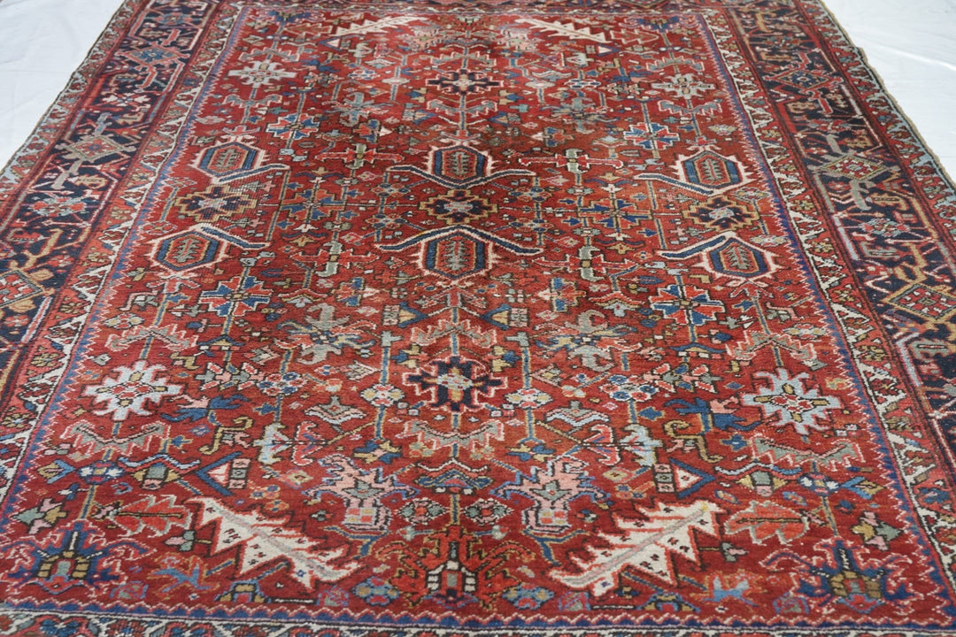 Vintage Heriz Rug 7'5'' x 10'6''