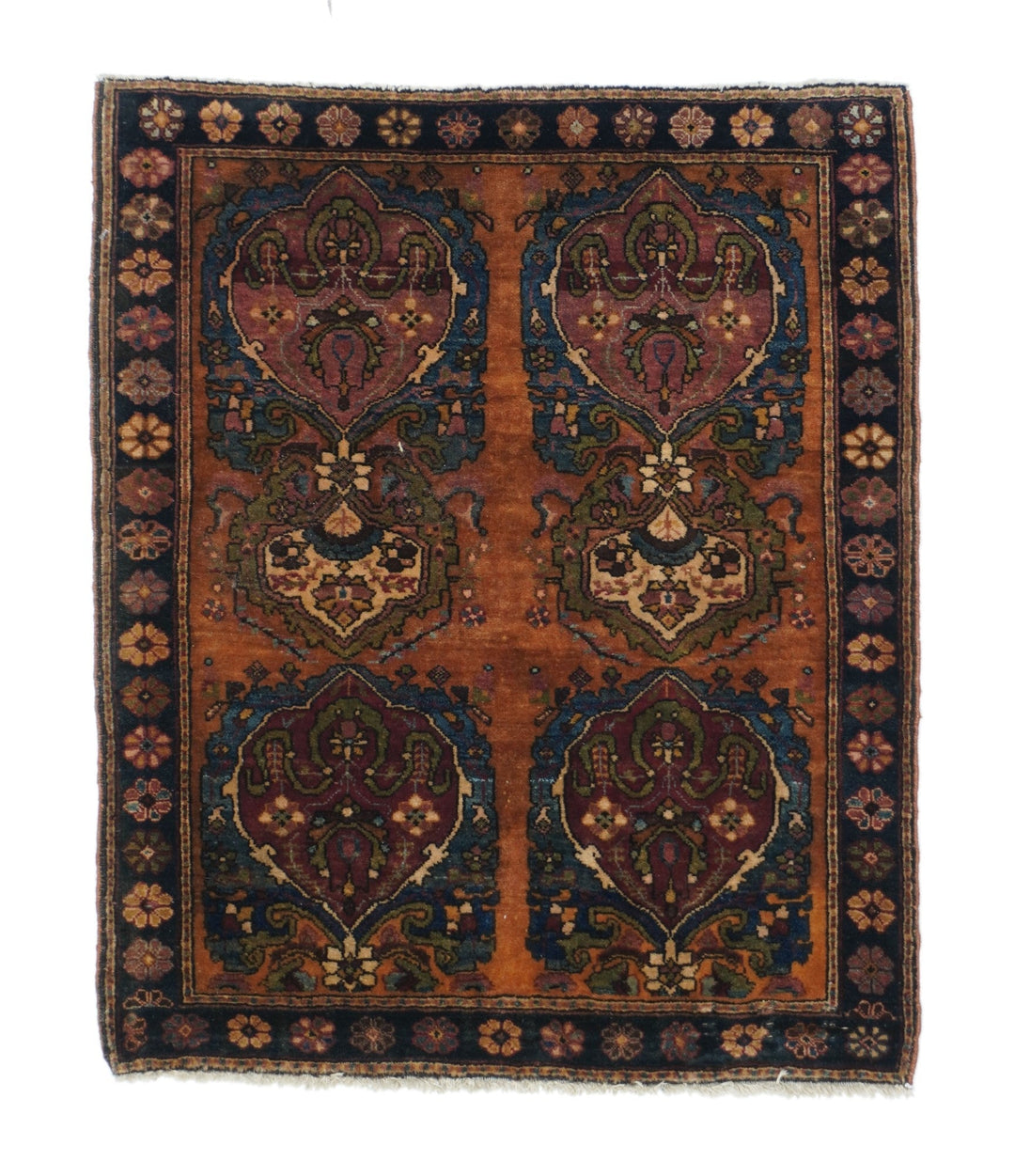 Antique Sarouk Rug 2'1'' x 2'7''