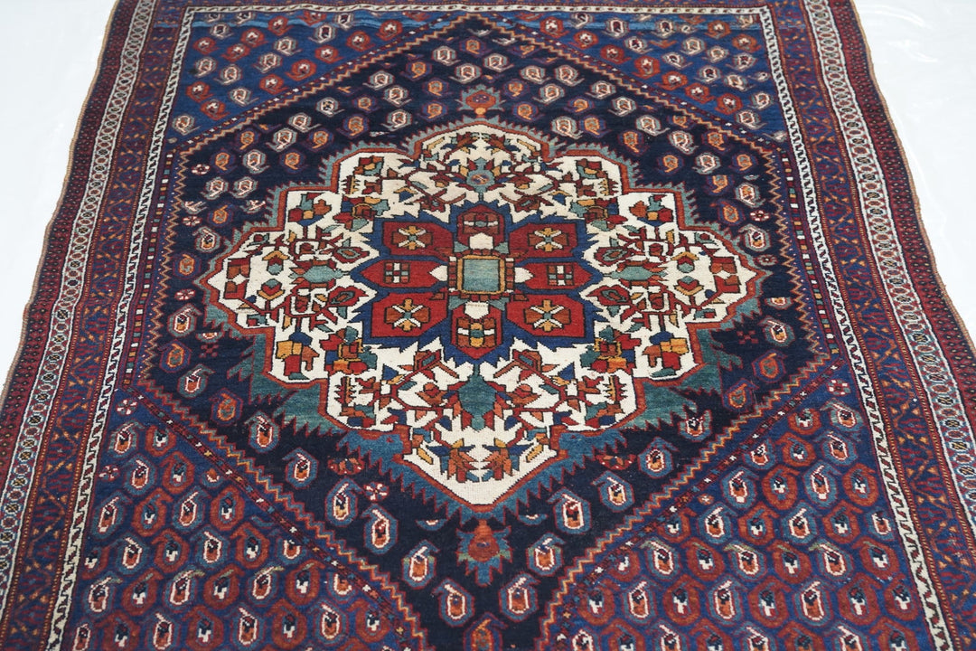 Antique Afshar Rug 3'11'' x 4'10''