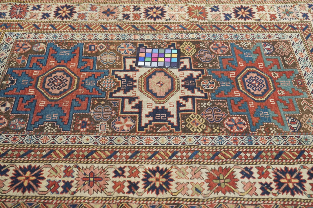 Antique Shirvan Rug 3'5'' x 4'11''