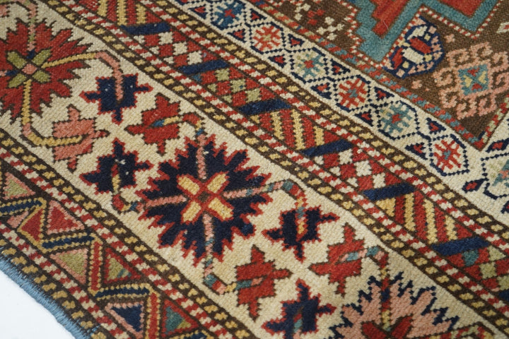 Antique Shirvan Rug 3'5'' x 4'11''