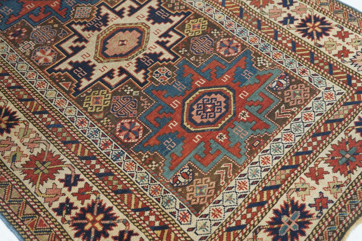 Antique Shirvan Rug 3'5'' x 4'11''