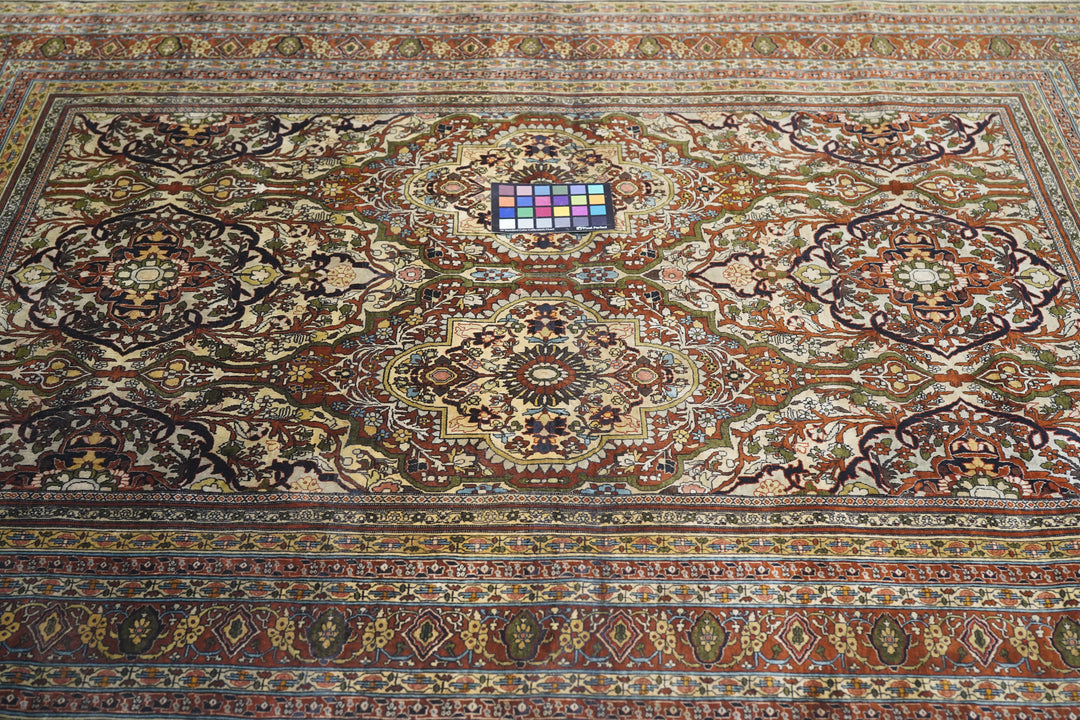 Silk Hereke Rug 4'5'' x 6'0"