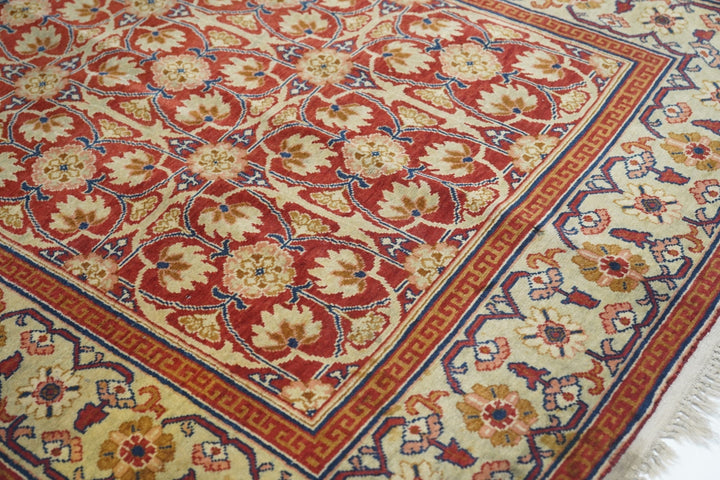 Antique Haji Jalili Tabriz Rug 3'7'' x 5'3''