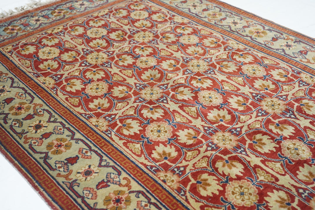 Antique Haji Jalili Tabriz Rug 3'7'' x 5'3''