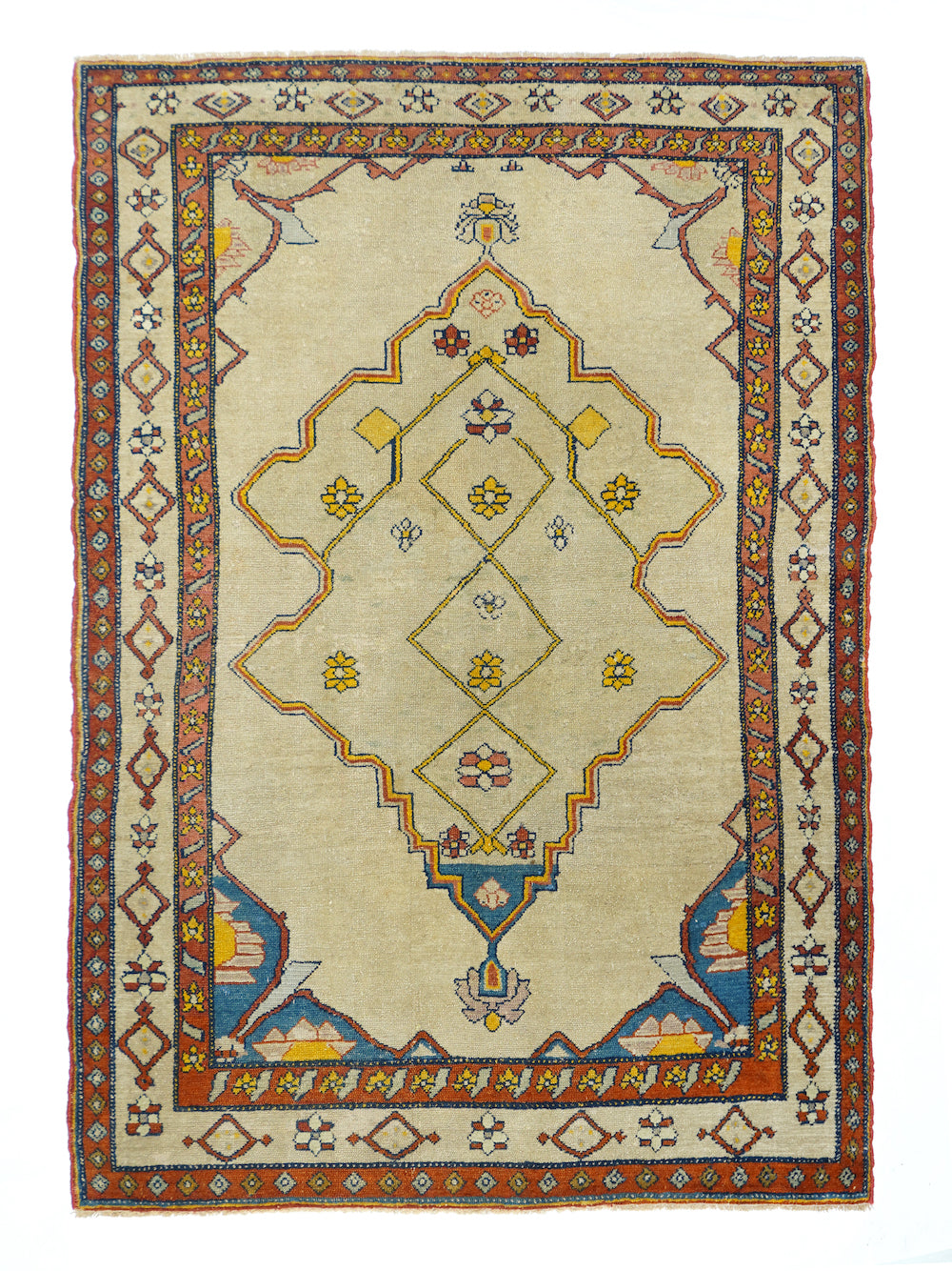 Fine Antique Tribal Bakhshaish Rug 3'11'' x 6'0''