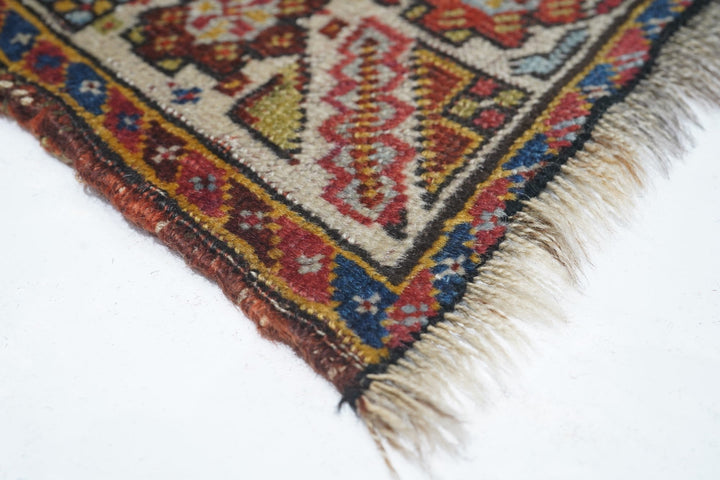 Antique Qashqai Rug 4'2'' x 5'2''